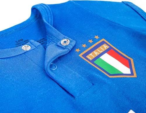 Vista 3 de BDONDON Camisetas deportivas para bebé, traje de fútbol para niño y niña, camiseta de fútbol para recién nacidos, ropa de mameluco de fútbol