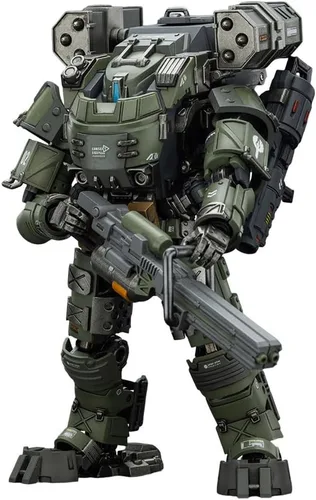 Vista 13 de JOYTOY APOC Series Bedrock Albus Standard Combat Type Mech 1/25 Modelo móvil Figura coleccionable a partir de 15 años