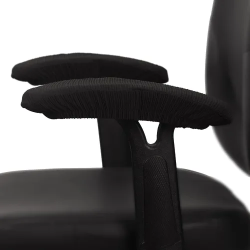 Vista 12 de Melaluxe 2 fundas de poliéster extraíbles para reposabrazos de silla de oficina (beige)