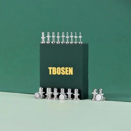 Vista 6 de TBOSEN Juego de dimensiones precisas de acero inoxidable con junta tórica para los oídos, túneles, medidores, kit de piercings