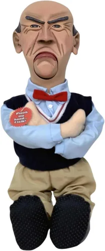 Vista 3 de Jeff Dunham - Animatronic Talking Achmed Muñeca se Mueve y Habla (19")