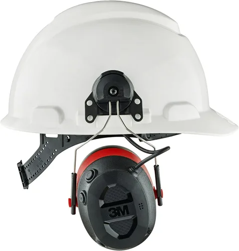 Vista 18 de 3M Pro-Comms - Protector auditivo electrónico, orejeras inalámbricas con tecnología Bluetooth y micrófono de brazo externo con cancelación de ruido
