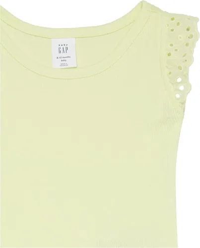 Vista 4 de GAP Camiseta con ojales para bebé niña
