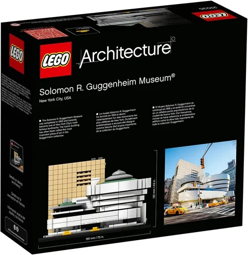 Vista 6 de LEGO Architecture Solomon R. Guggenheim Museum 21035 Kit de construcción