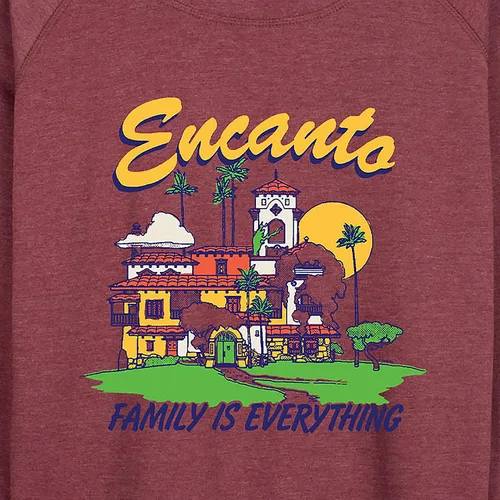 Vista 3 de Disney Encanto - Casa Family Is Everything - Women's Lightweight French Terry Pullover
