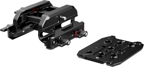 Vista 3 de Wooden Camera Placa base LW de 0.591 in compatible con Sony FX3, FX30, Fujifilm GFX100S, X-H2S, X-H2
