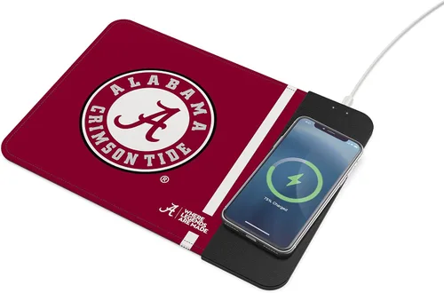 Vista 60 de SOAR NCAA Almohadilla de ratón unisex con carga inalámbrica para teléfono celular