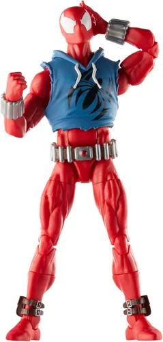 Vista 7 de Marvel Legends Series Scarlet Spider, Spider-Man Comics Figura de acción coleccionable de 6 pulgadas