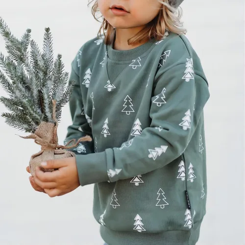 Vista 2 de Engofs Conjunto de sudadera de manga larga para bebé niño y niña, 2 piezas, sudadera de manga larga para otoño e invierno
