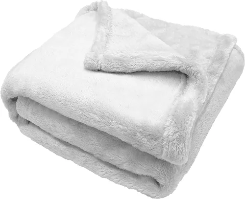 Vista 13 de Comfort Lab Manta de franela de felpa, suave, ligera, manta de forro polar para regalo, para sofá, cama y decoración del hogar, antibolitas y no se
