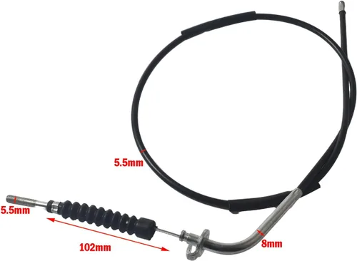 Vista 4 de Mingdun Cable de freno delantero para Suzuki LT80 80 Quadrunner 1987-2006 para Kawasaki KFX80 2003-2006 2 uds