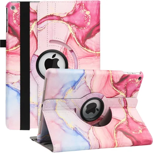 Vista 13 de Funda giratoria para iPad de 9ª generación 2021 / iPad de 8ª generación 2020 / 7ª generación 10.2" 2019, funda con soporte de visualización