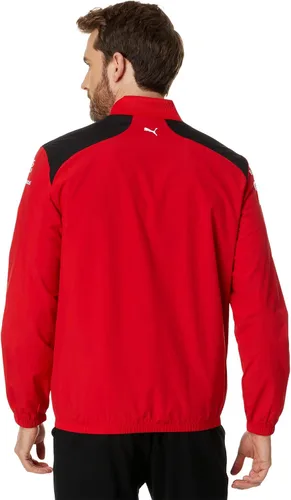 Vista 2 de PUMA Hombres Sf Team Jacket Casual Athletic Outerwear Casual - Rojo