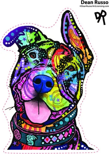 Vista 3 de Enjoy It Dean Russo Pit Bull - Calcomanías de vinilo para automóviles