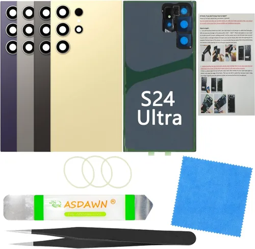 Vista 80 de Para Galaxy Note 8 SM-N950 All Carriers Reemplazo de cristal del panel Cinta preinstalada + lente de cámara preinstalada + kit de herramientas