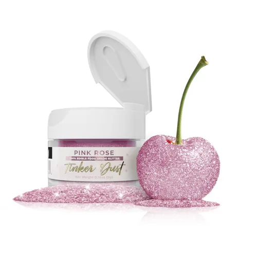 Vista 25 de Bakell - Brillantina 100% comestible, Tinker Dust®, 5 g, color negro, vegano, certificado Kosher, para pasteles, cupcakes, paletas, bebidas y postres