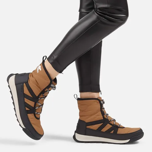 Vista 6 de SOREL Whitney Botas cortas con cordones para mujer, botas de invierno de nailon impermeables