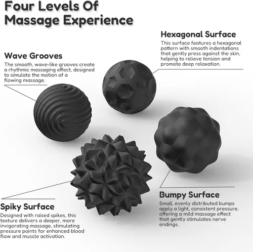 Vista 8 de Juguetes de Bolas Magnéticas Fidget, 8 Piezas Juguetes Sensoriales de Silicona para Alivio del Estrés para Adultos y Adolescentes con Autismo, TDAH