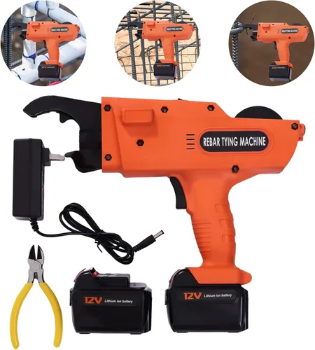 Vista 3 de Futchoy 13200mAh 1.181-2.362 in Herramienta automática de nivel de barras de refuerzo de mano automática Máquina de atar de nivel de barras