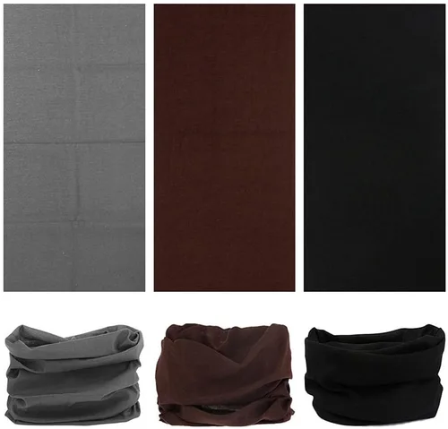 Vista 5 de VANCROWN - Cuello multiusos para hombre y mujer, úsalo como diadema, bufanda, bandana