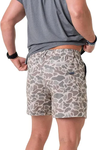 Vista 2 de Burlebo - Pantalones cortos para hombre Camuflaje clásico de ciervo