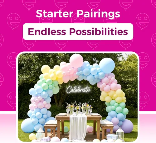 Vista 251 de Bezente Globos Naranjas de Látex para Fiestas - Paquete de 150 Globos de Helio Naranjas Mate Pequeños de 5 Pulgadas para Decoraciones de Fiestas