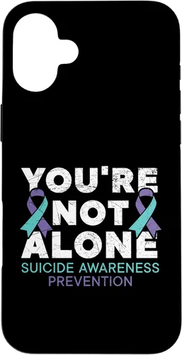 Vista 22 de Funda de concienciación para la prevención del suicidio de la depresión para iPhone 11 You're Not Alone