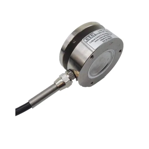 Vista 7 de medida instantánea φ25 de la fuerza de impacto del sensor plano de la célula de carga de la caja de membrana 220.5 lbs