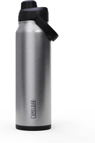 Vista 14 de CamelBak Thrive Chug - Botella de agua aislada de acero inoxidable, color negro, 20 onzas