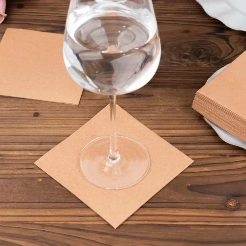 Vista 32 de Efavormart - Paquete de 20 servilletas de papel Airlaid de papel suave con tacto de lino rosa rubor de oro rosa, altamente absorbentes Rosa (Blush)