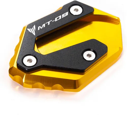 Vista 9 de Soporte de extensión lateral para motocicleta, placa de soporte ampliada para Yamaha Mt 09 MT-09 MT09 SP 2021 (color : titanio)