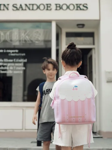 Vista 3 de Mochila para niños - Serie Zoy Bag, Cereza, Cereza