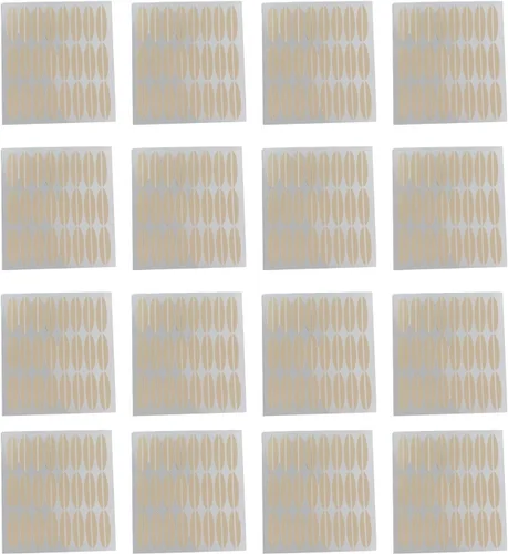 Vista 6 de ZJchao Cinta para párpados, 240 pares de calcomanías de doble cinta adhesiva con tenedor para párpados de barra de tenedor, herramienta