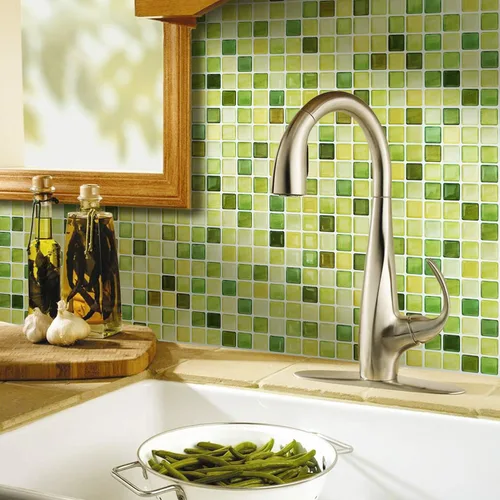 Vista 9 de Unidesign Beaustile - Adhesivo 3D para azulejos de mosaico 3D (10, 12.2 x 12.2 pulgadas)