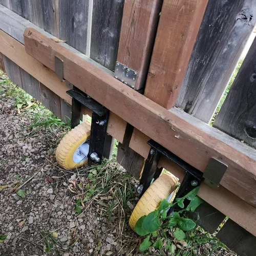 Vista 5 de 2 soportes de barricada de puerta de 2 x 4 2 piezas de barra abierta de acero inoxidable resistente para cerradura de puerta de seguridad soporte