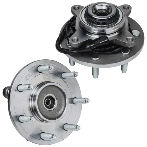 Vista 33 de Detroit Axle - Cojinete de rueda delantera y cojinete de rueda trasera para Honda Civic 1992-2000, Civic Del Sol 1993-1997, 4 lengüetas no ABS 1992