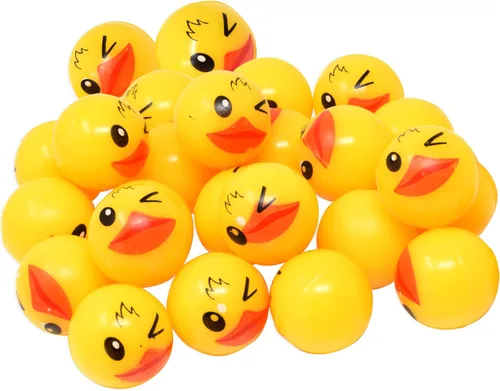 Vista 17 de Kiddie Play 25 Bouncy Balls for Kids Party Favors Bouncy Ball 27mm Superball Small Rubber Balls for Kids