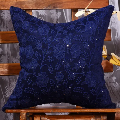 Vista 27 de Funda de almohada negra de 12 x 12 pulgadas, funda de almohada bordada, funda de cojín pequeña, almohada decorativa para sofá, fundas de almohada