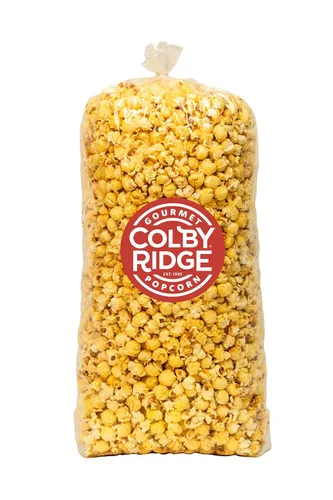 Vista 22 de Colby Ridge Palomitas de maíz gourmet artesanales sin gluten en tamaño grande para regalos y fiestas en paquete (5 galones, 80 tazas) (Azul bebé)