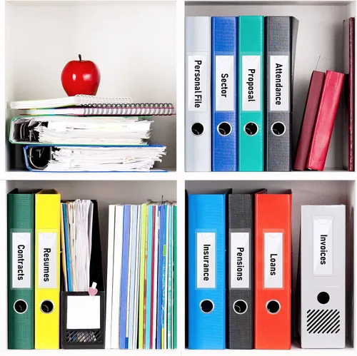 Vista 6 de Paquete de 30 bolsillos autoadhesivos para tarjetas de índice, con apertura superior, tarjetero ideal para organizar y proteger tus tarjetas