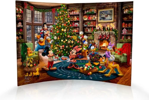 Vista 18 de Disney Brave - Thomas Kinkade Studios - Impresión fotográfica acrílica curvada de 10 x 7 pulgadas - Decoración independiente - Coleccionable