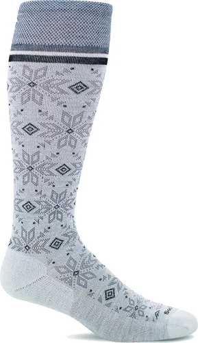 Vista 5 de Sockwell Calcetín de compresión graduada moderada para mujer Winterland Negro