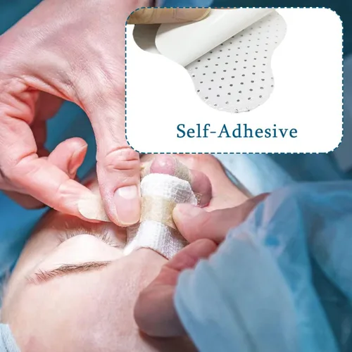 Vista 6 de 5 férulas nasales externas termoplásticas – Protector de soporte nasal para rinoplastia septoplastia, soporte de cirugía de septoplastia, 0.079 in