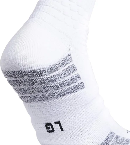 Vista 11 de adidas Calcetines unisex Creator 365 de baloncesto (1 par), Negro
