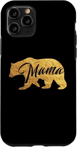 Vista 13 de Funda para iPhone 12 mini con diseño de oso de mamá