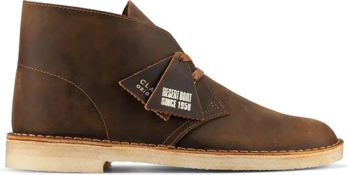 Vista 2 de Clarks de los hombres Desierto Welt Botas de piel