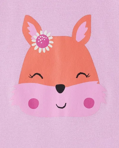 Vista 2 de The Children's Place Conjunto de pijama de manga larga para bebé y niña pequeña, 100% algodón, 3
