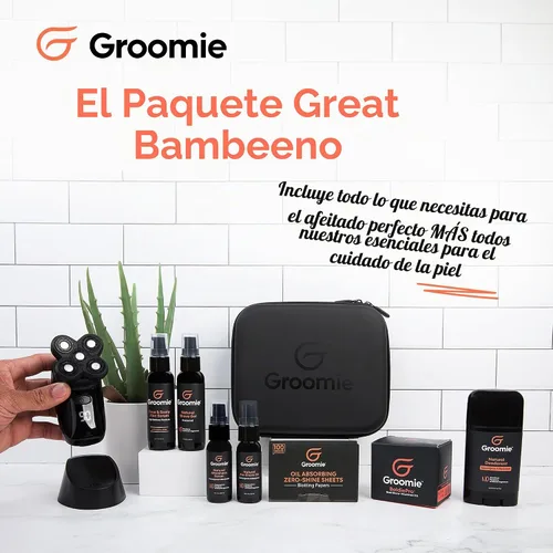 Vista 2 de Groomie BaldiePro - Paquete de 16 piezas para afeitadora de cabeza y aseo