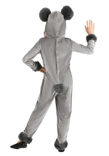 Vista 2 de Disfraz de Koala con Capucha para Niñas Multicolor