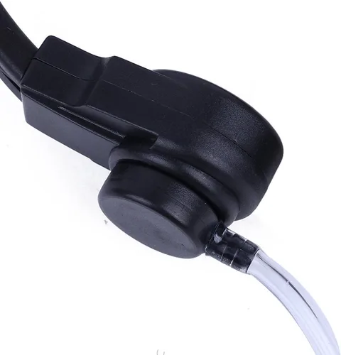 Vista 5 de Lsgoodcare Micrófono de garganta ajustable de 0.138 in, banda para el cuello táctica, manos libres, manos libres, tubo de aire militar, auricular